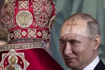 Patriarh Kiril in Vladimir Putin