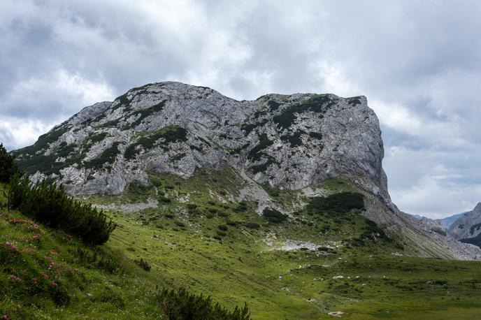 pohod na Lučki Dedec | Lučki Dedec se tako dviga nad planino Korošica na Dleskovški planoti. | Foto Matej Podgoršek