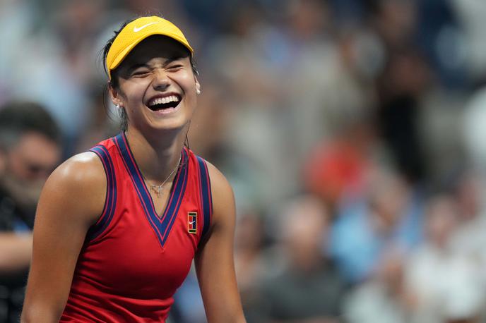 Emma Raducanu | Osemnajstletna Britanka Emma Raducanu bo debitirala na turnirju, ki so mu v svetu tenisa nadeli naziv "peti grand slam".  | Foto Reuters