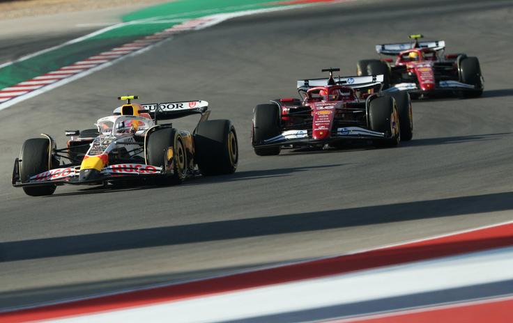 Charles Leclerc je lani dobil dirko v Austinu, letos se zdi Ferrari vse prej kot konkurenčen. | Foto: Reuters
