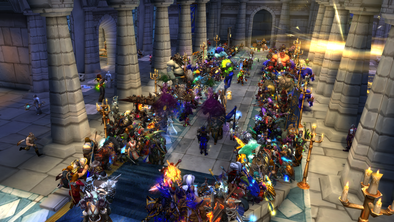 Pritisni F za spoštovanje: neverjetno slovo v igri World of Warcraft