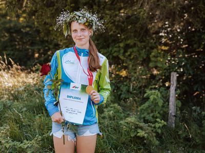Slovenka Brina Kölner mladinska evropska prvakinja v orientacijskem teku