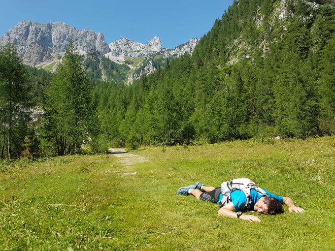 Z motivacijo ni imel težav, noge pa so ga na začetku malo zadrževale.  | Foto: Osebni arhiv Tonija Venclja