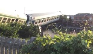 V Italiji huda železniška nesreča. Dva mrtva. #video