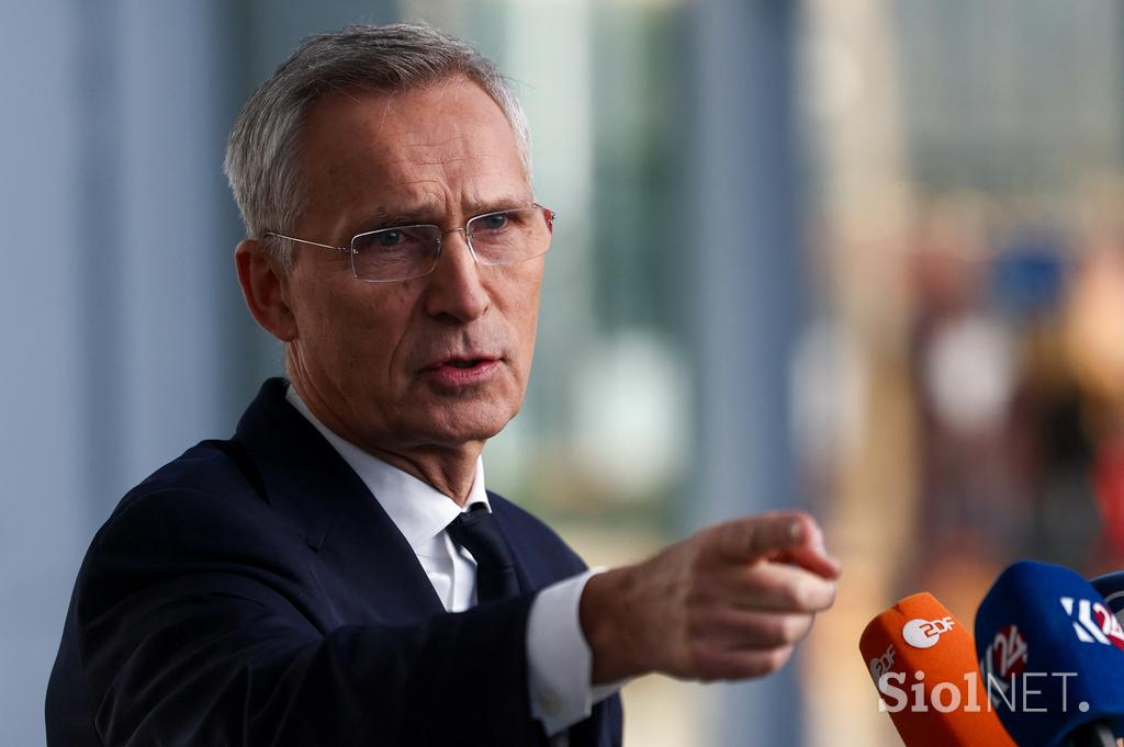 Jens Stoltenberg v Bruslju