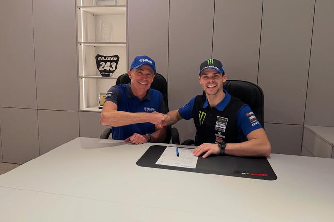 Tim Gajser | Tim Gajser je prvega januarja tudi uradno postal novi član tovarniške Yamahine ekipe. | Foto Instagram Tim Gajser