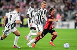 Juventus na vročem derbiju izvlekel točko proti Milanu