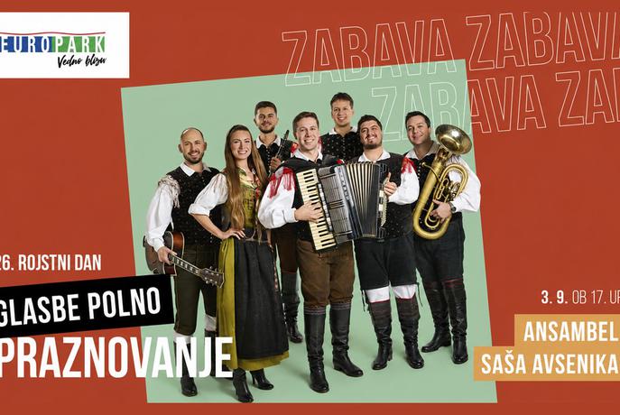 Europark praznuje 26 let: ne en, ne dva, ampak kar trije dnevi zabave