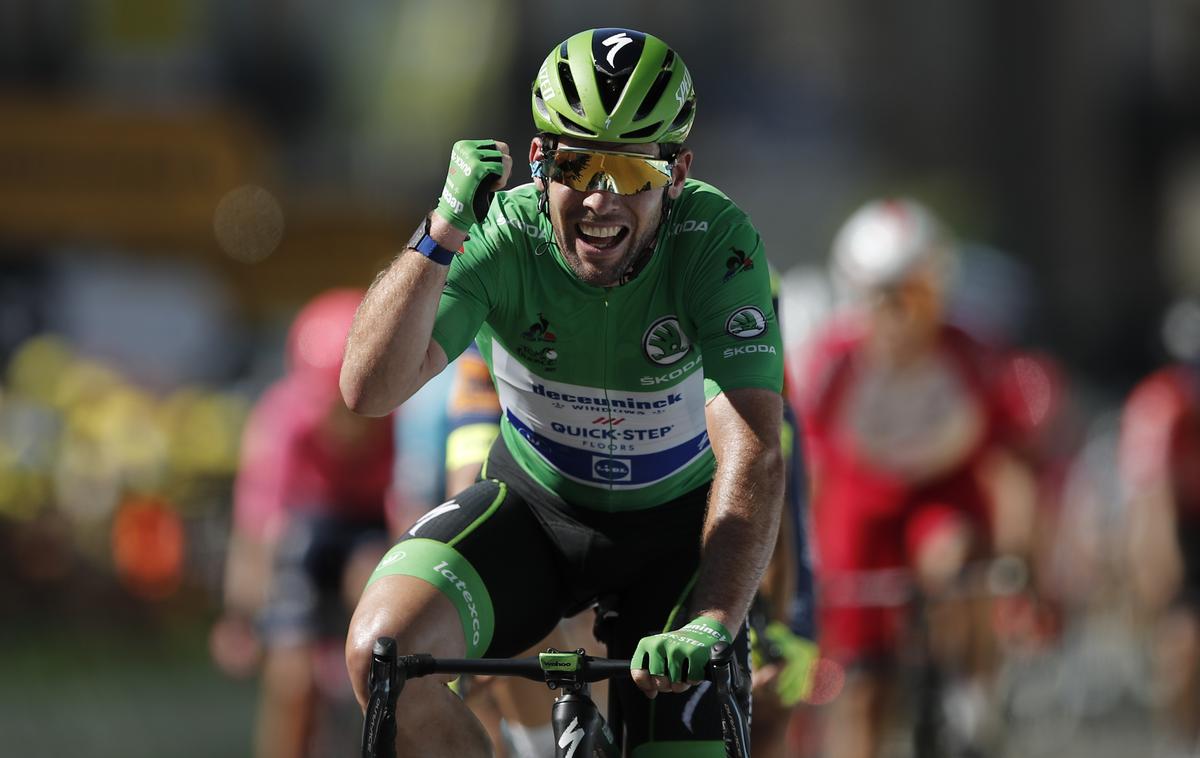 mark Cavendish | Mark Cavendish je s 34. zmago na Touru ujel rekorderja Merckxa. | Foto Reuters
