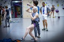 Janja Garnbret Plezalni center Slovenska Bistrica