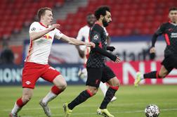 Tudi povratna tekma med Liverpoolom in Leipzigom v Budimpešti