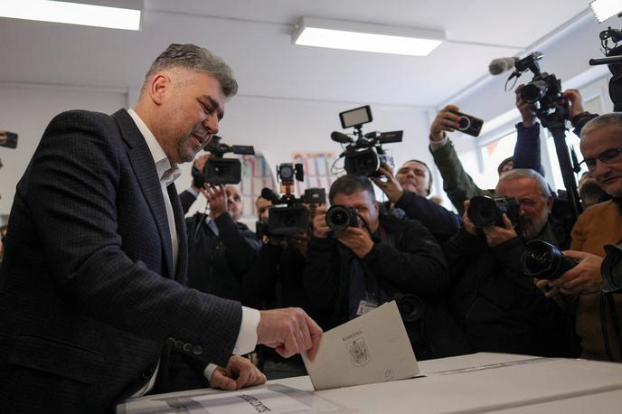 Marcel Ciolacu, romunski premier, predsedniški kandidat, volitve | Kljub vodstvu v anketah zmaga Ciolacuja še ni zagotovljena. | Foto Reuters