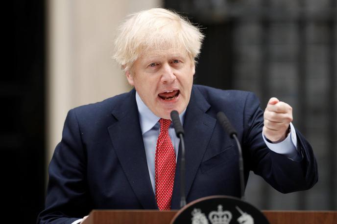 Boris Johnson | Boris Johnson je najvišji državnik, ki je bil zaradi okužbe s koronavirusom oziroma bolezni covid-19 na intenzivni negi. | Foto Reuters