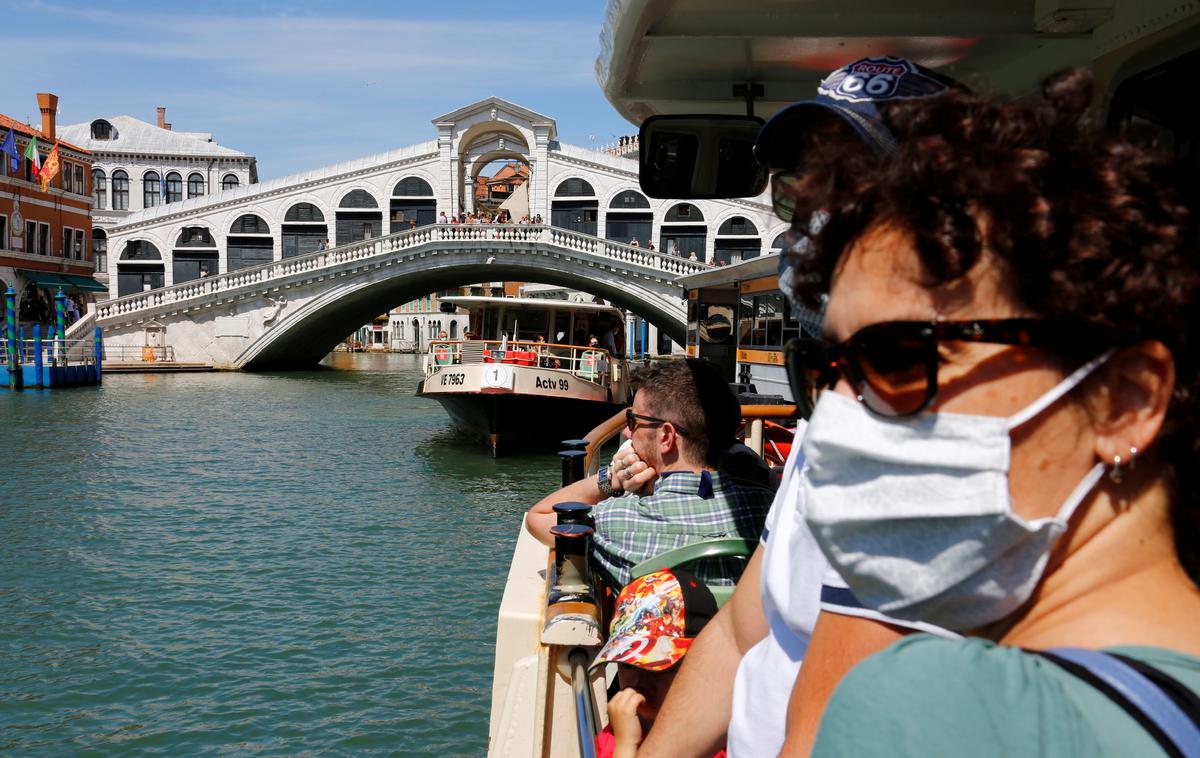 Benetke vaporetto maske | Foto Reuters