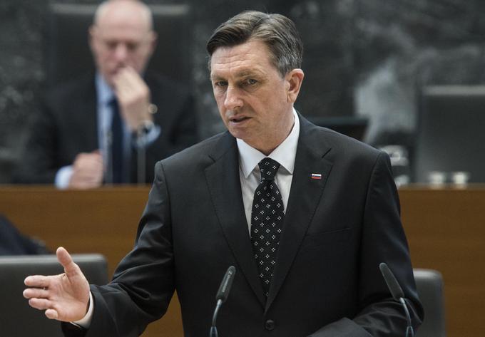 Predsednik republike Borut Pahor je leta 2012 kot poslanec SD podprl predlog za ukinitev državnega sveta. | Foto: STA ,