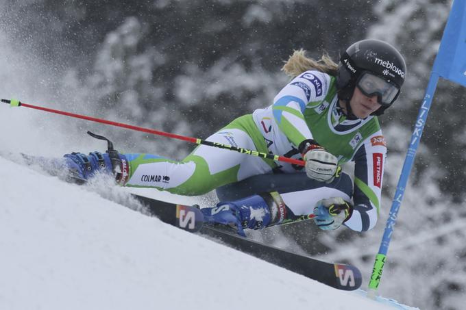 Ana Bucik Jogan bo ena od treh Slovenk na sobotnem veleslalomu. | Foto: Guliverimage