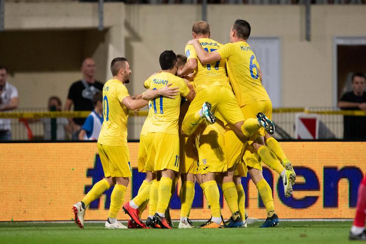 Domžale so bile v četrtek na pragu velikega uspeha, a so nato v zadnjih minutah prejele zadetek proti Ufi (1:1) in izpadle. | Foto: Urban Urbanc/Sportida