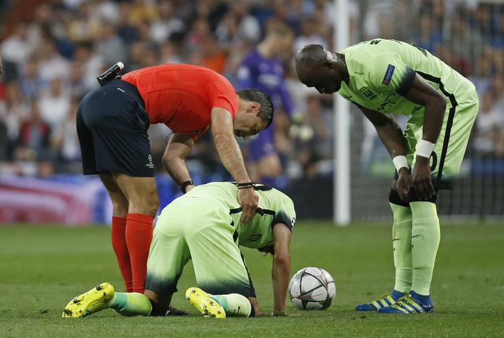 Skomina na polfinalu lige prvakov v sezoni 2015/2016. | Foto: Reuters