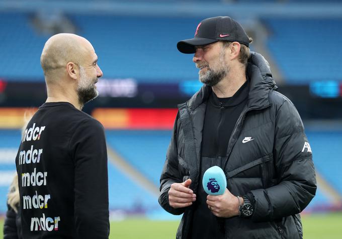 V domačem prvenstvu se za naslov borijo s Pepom Guardiolo in njegovim Man Cityjem. | Foto: Reuters