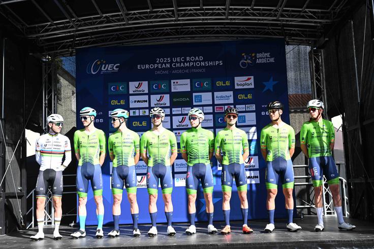 Letos je nastopil tudi na evropskem prvenstvu v Franciji, kjer je Tadej Pogačar prvič v karieri osvojil naslov evropskega prvaka.  | Foto: Guliverimage