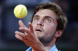 Gilles Simon se je med zajtrkom zgrudil