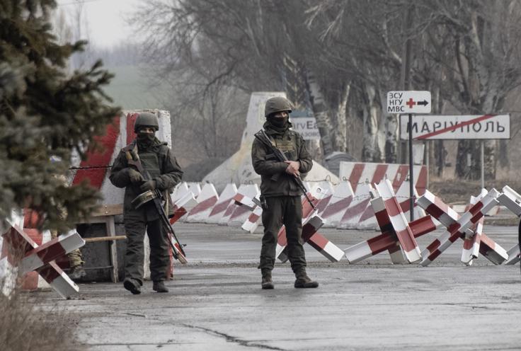 V Ukrajini zaradi dogajanja na meji z Rusijo vlada velika negotovost. | Foto: AP / Guliverimage