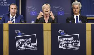 Marine Le Pen še ni uspelo oblikovati politične skupine v EP