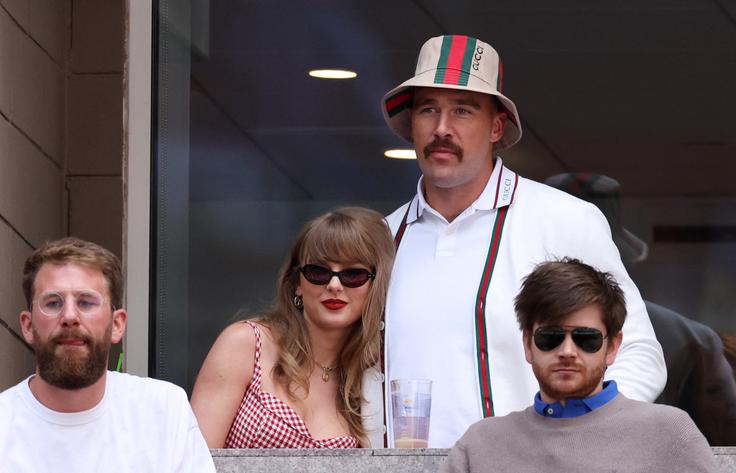 Travis Kelce in Taylor Swift | Foto: Reuters