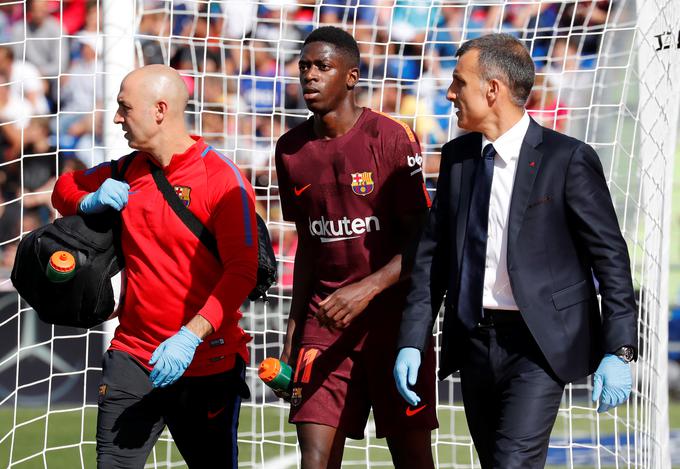 Mladi Francoz Ousmane Dembele v jesenskem delu ni veliko igral. | Foto: Reuters
