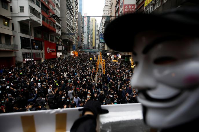 Protest v Hongkongu | Foto Reuters