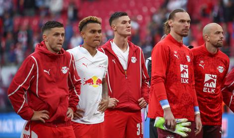 Boleče zadnje dejanje Leipziga, ki ga je Šeško večji del spremljal na klopi