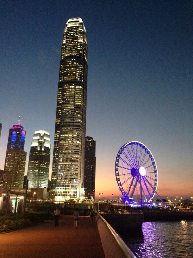 Hongkong v večernih urah. Foto: osebni arhiv | Foto: 