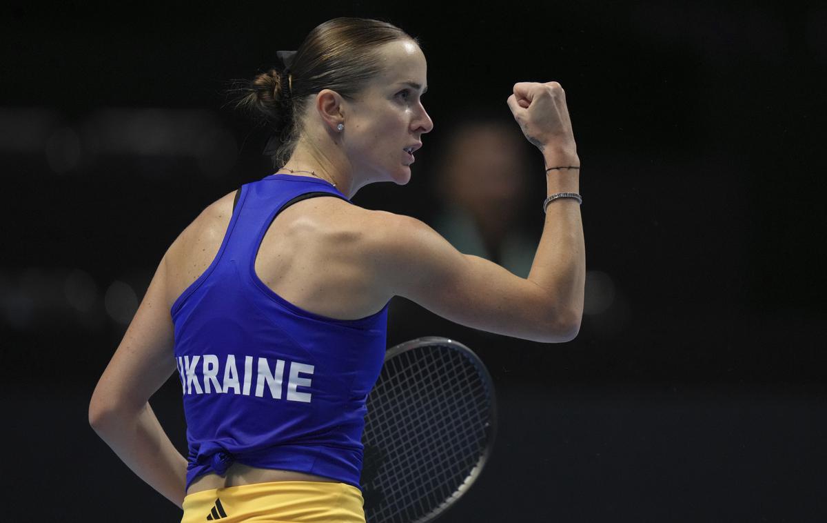 Elina Svitolina | Elina Svitolina je Ukrajinkam pomagala do napredovanja v polfinale. | Foto Guliverimage