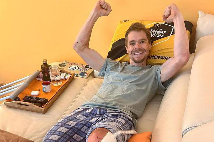 Jan Tratnik | Jan Tratnik se po operaciji v Amsterdamu optimistično podaja na pot okrevanja. | Foto Instagram