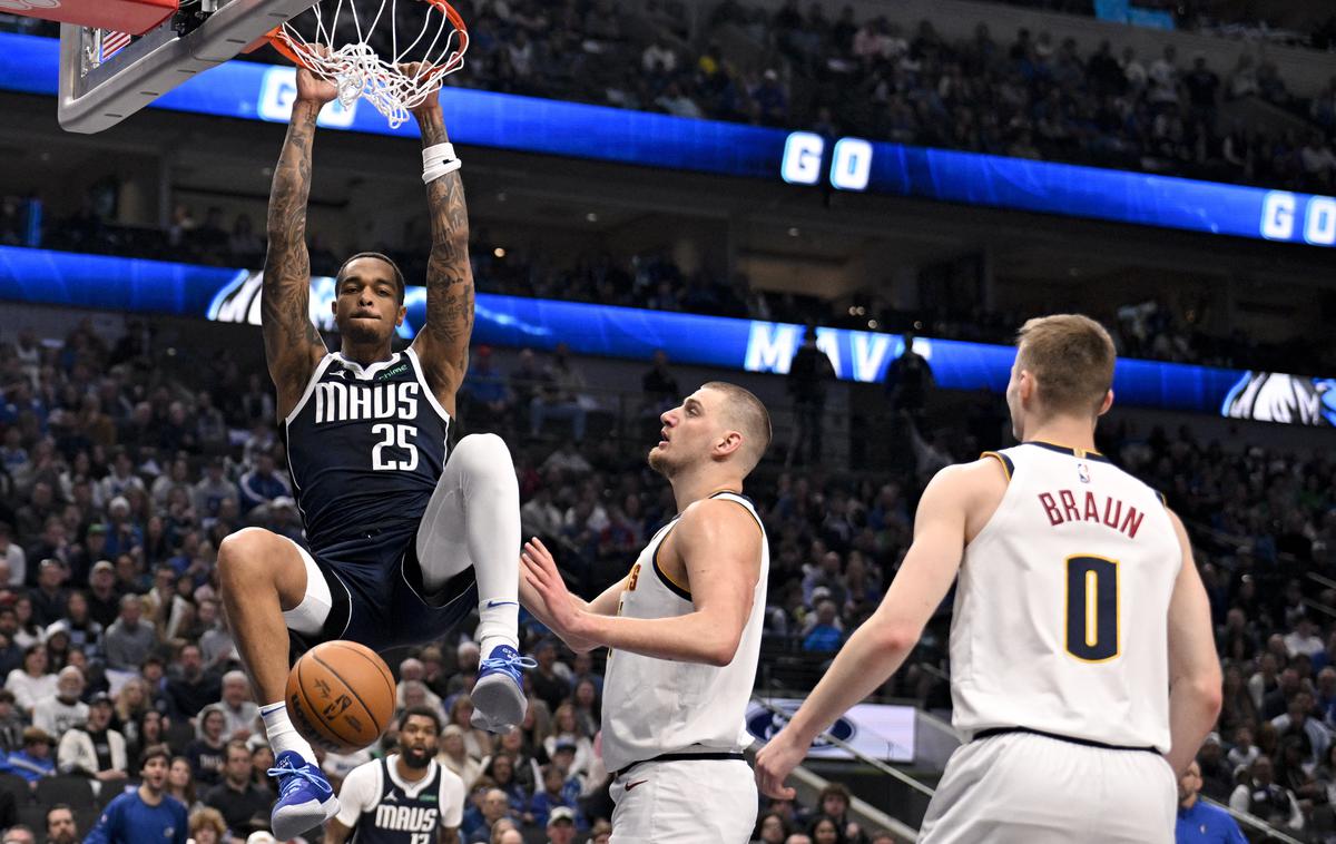 Dallas Mavericks : Denver Nuggets P. J. Washington | Dallas gosti Denver. | Foto Reuters