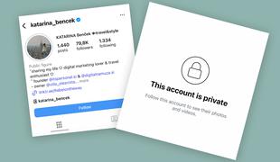 Šok na Instagramu: znani vplivneži zaprli profile!