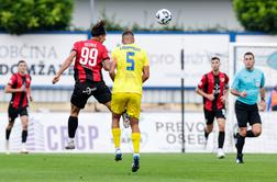 V živo: Domžale do vodstva, nesrečni Petek drugič zapored dosegel avtogol