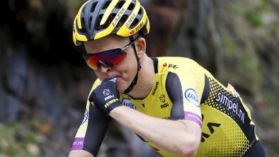 Kazen za nekdanjega Rogličevega moštvenega kolega