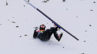 Giovanni Bresadola se je dobro leto po grdem padcu v Planici vrnil na skakalnico