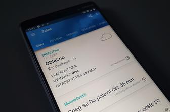 Sneg, dež in denar: vremenska napoved na telefonih je dvorezen meč