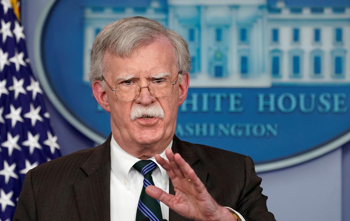 John Bolton | Ameriško pravosodno ministrstvo zaradi knjige o ameriškem predsedniku Donaldu Trumpu preiskuje nekdanjega svetovalca za ameriško nacionalno varnost Johna Boltona. | Foto Reuters