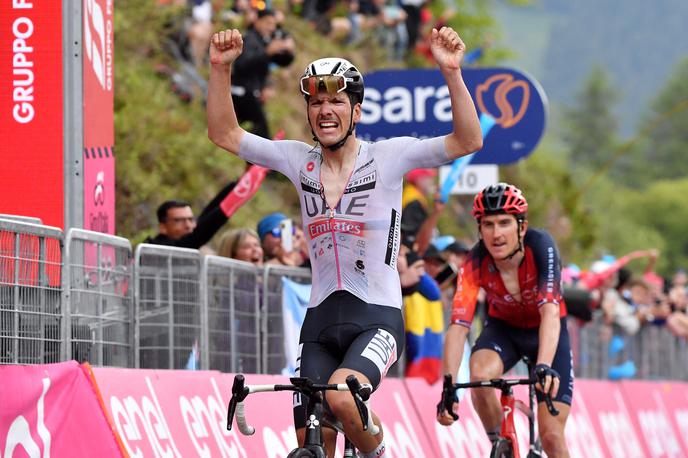 Joao Almeida | Joao Almeida je zmagovalec brutalne 16. etape Dirke po Italiji. | Foto Reuters