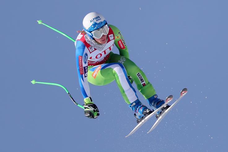 4. 3. 2017, Jeongseon (3. mesto): (z)manjkale so tri točke, da bi se globusa veselila že na olimpijski generalki.  | Foto: Getty Images