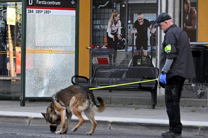 Streljanje na Švedskem | Motiv za napad še ni znan, policija pa je odprla preiskavo umora in poskusa umora. | Foto Reuters