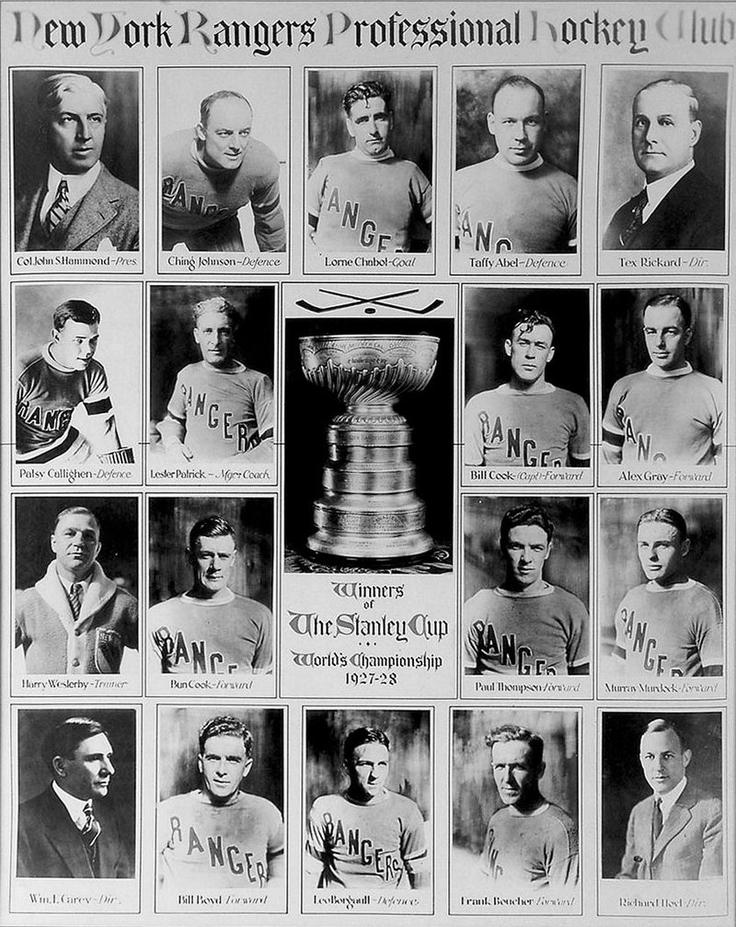 Člani New York Rangers so z zmago izenačili serijo, nato pa dodali še dve in osvojili Stanleyjev pokal. | Foto: Wikimedia Commons