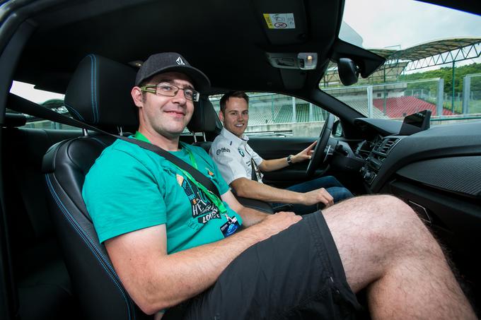 Blomqvist nas je z novim BMW M2 zapeljal po stezi na Hungaroringu. | Foto: 