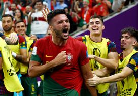 SP osmina finala Portugalska Švica  Goncalo Ramos