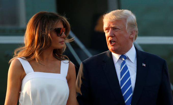 Donald Trump in Melania Trump | Foto: Reuters