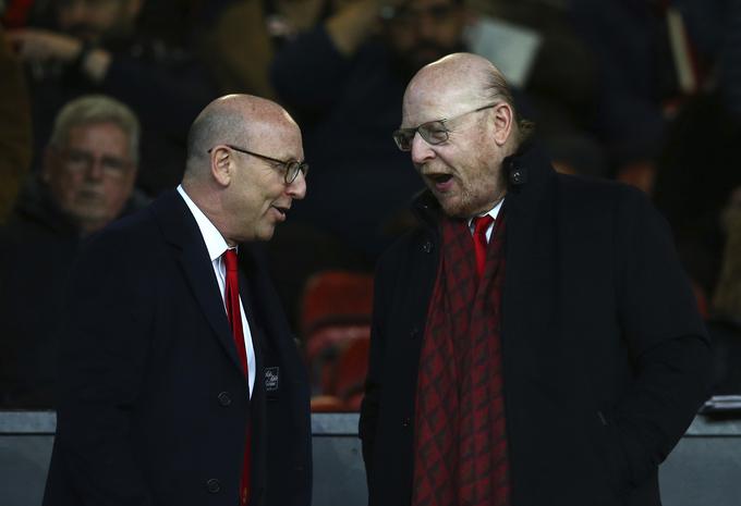 Avram in Joel Glazer, izvršna sopredsednika in direktorja kluba Manchester United | Foto: Guliverimage/Vladimir Fedorenko