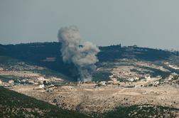 Libanon z izstrelki nad Izrael